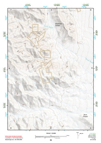 35115NE Page 50 Mesquite Lake Topo Preview 1
