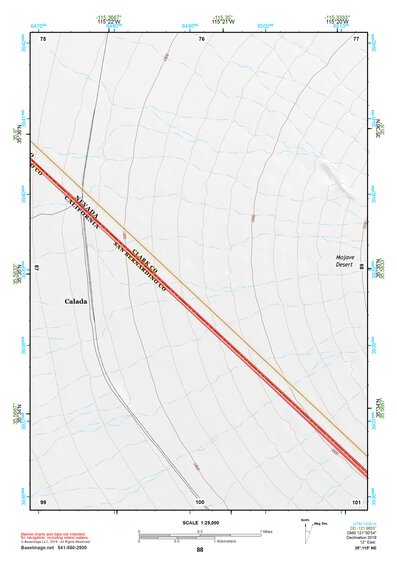 35115NE Page 88 Mesquite Lake Topo Preview 1