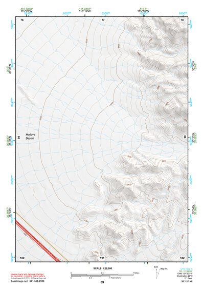35115NE Page 89 Mesquite Lake Topo Preview 1