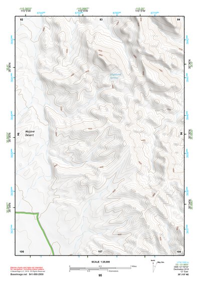 35115NE Page 95 Mesquite Lake Topo Preview 1