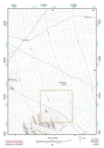 35115NE Page 97 Mesquite Lake Topo Preview 1