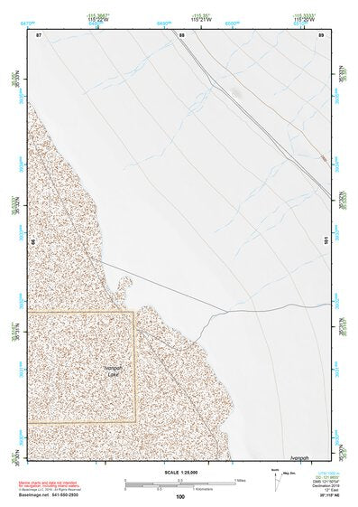 35115NE Page 100 Mesquite Lake Topo Preview 1