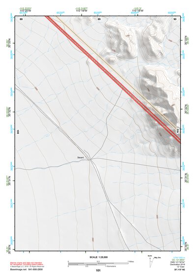 35115NE Page 101 Mesquite Lake Topo Preview 1