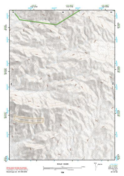 35115NE Page 104 Mesquite Lake Topo Preview 1