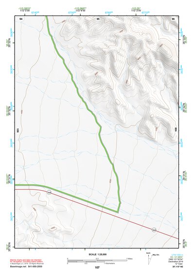 35115NE Page 107 Mesquite Lake Topo Preview 1