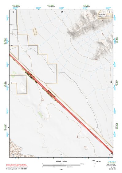 35115NW Page 59 Mesquite Lake Topo Preview 1