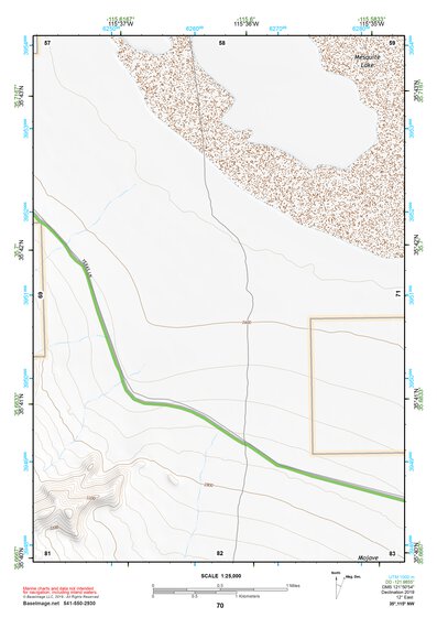35115NW Page 70 Mesquite Lake Topo Preview 1