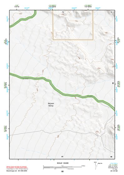 35115NW Page 85 Mesquite Lake Topo Preview 1