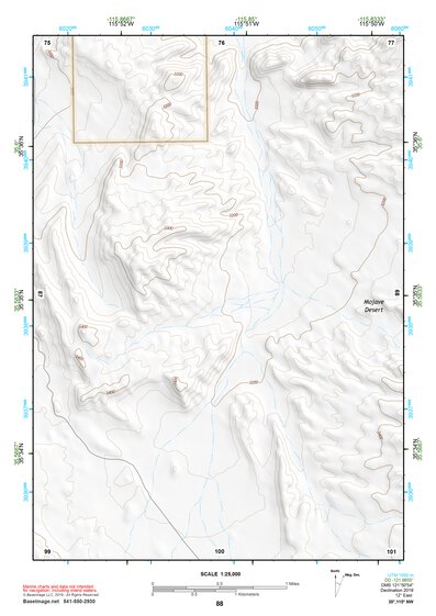 35115NW Page 88 Mesquite Lake Topo Preview 1