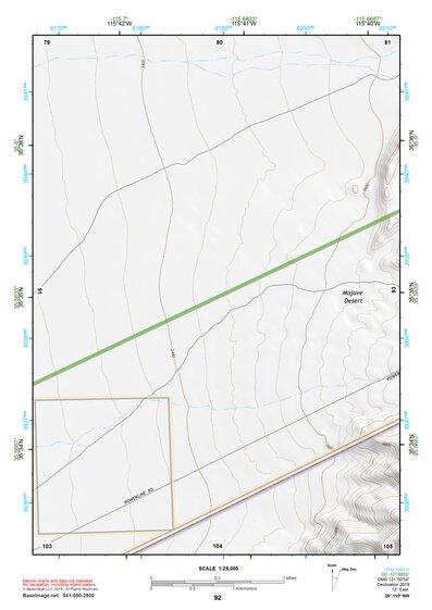 35115NW Page 92 Mesquite Lake Topo Preview 1