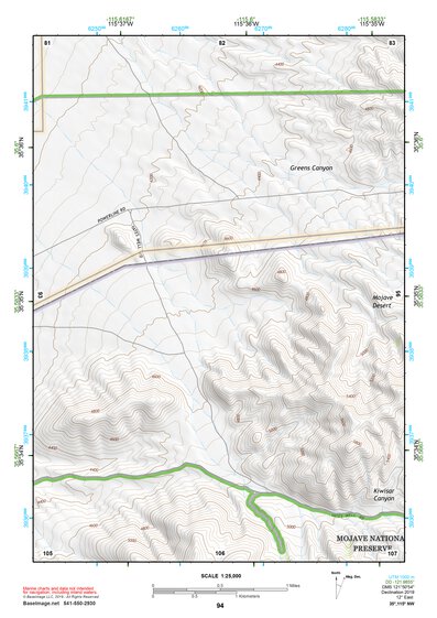 35115NW Page 94 Mesquite Lake Topo Preview 1