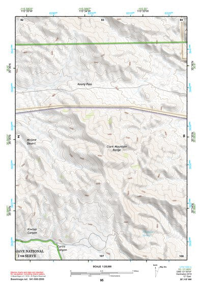 35115NW Page 95 Mesquite Lake Topo Preview 1
