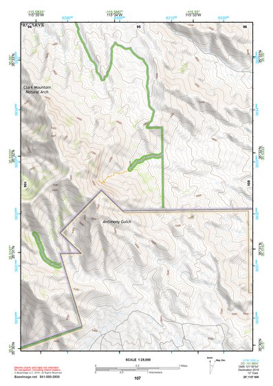 35115NW Page 107 Mesquite Lake Topo Preview 1