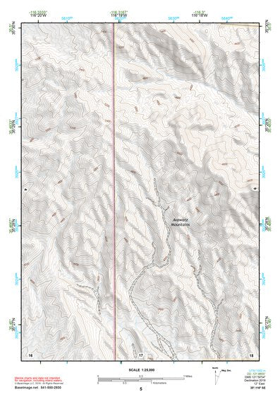 35116SE Page 5 Soda Mountains Topo Preview 1