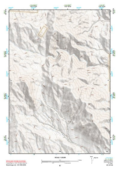 35116SE Page 6 Soda Mountains Topo Preview 1