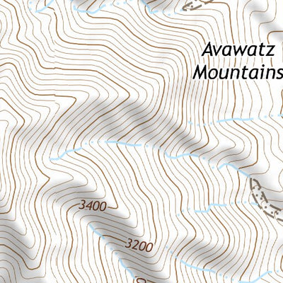 35116SE Page 7 Soda Mountains Topo Preview 3