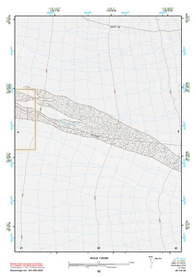 35116SE Page 10 Soda Mountains Topo Preview 1
