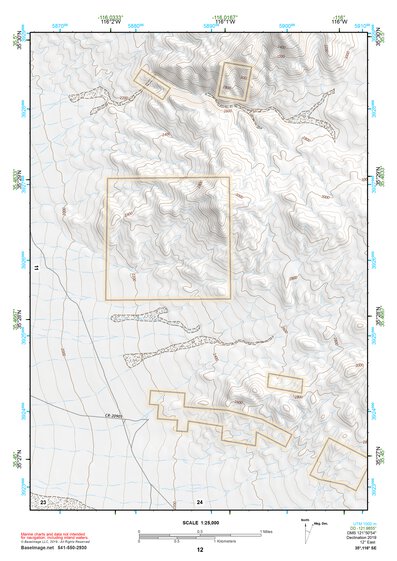 35116SE Page 12 Soda Mountains Topo Preview 1