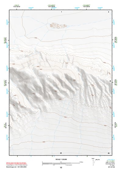 35116SE Page 13 Soda Mountains Topo Preview 1