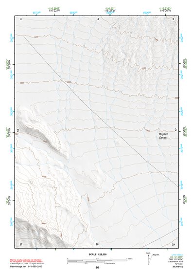 35116SE Page 16 Soda Mountains Topo Preview 1