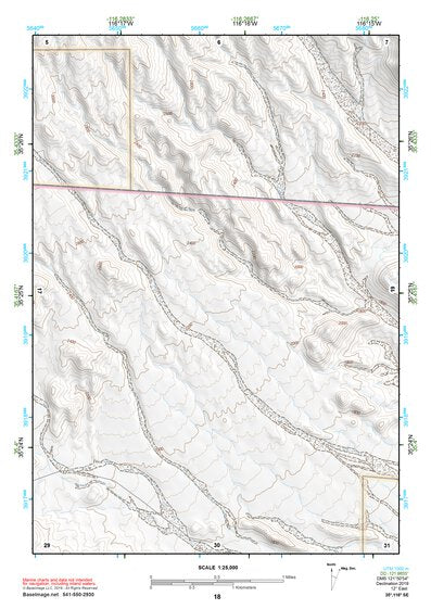 35116SE Page 18 Soda Mountains Topo Preview 1