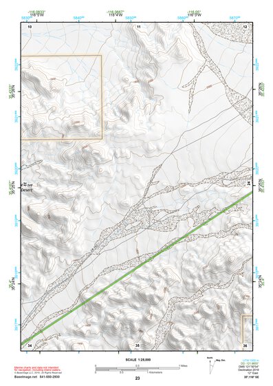 35116SE Page 23 Soda Mountains Topo Preview 1