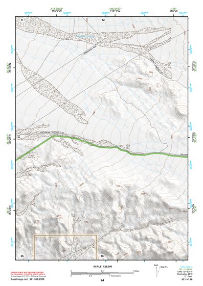 35116SE Page 24 Soda Mountains Topo Preview 1