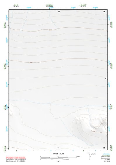 35116SE Page 25 Soda Mountains Topo Preview 1