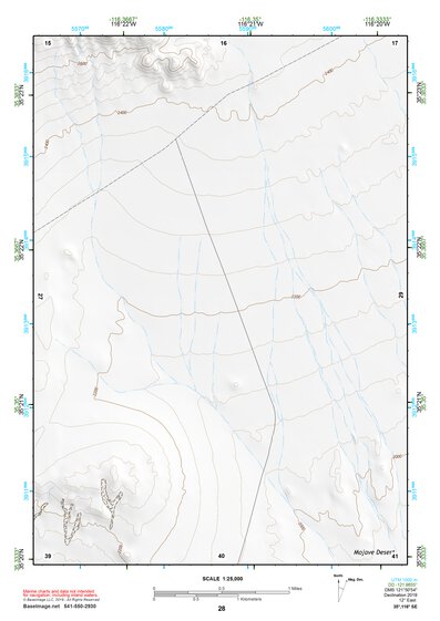 35116SE Page 28 Soda Mountains Topo Preview 1