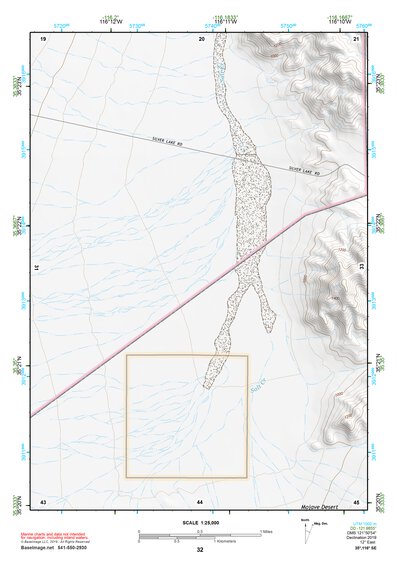 35116SE Page 32 Soda Mountains Topo Preview 1
