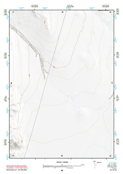 35116SE Page 40 Soda Mountains Topo Preview 1