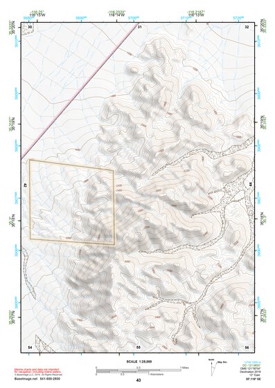 35116SE Page 43 Soda Mountains Topo Preview 1
