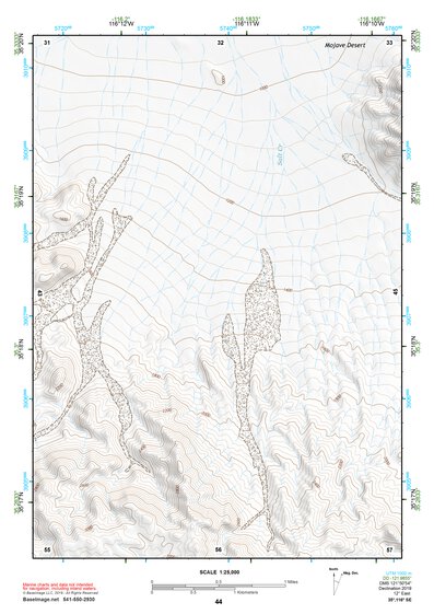 35116SE Page 44 Soda Mountains Topo Preview 1