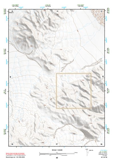 35116SE Page 45 Soda Mountains Topo Preview 1