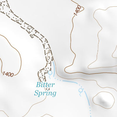 35116SE Page 50 Soda Mountains Topo Preview 3