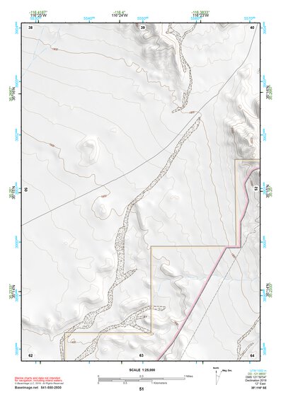 35116SE Page 51 Soda Mountains Topo Preview 1