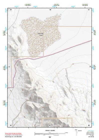 35116SE Page 52 Soda Mountains Topo Preview 1