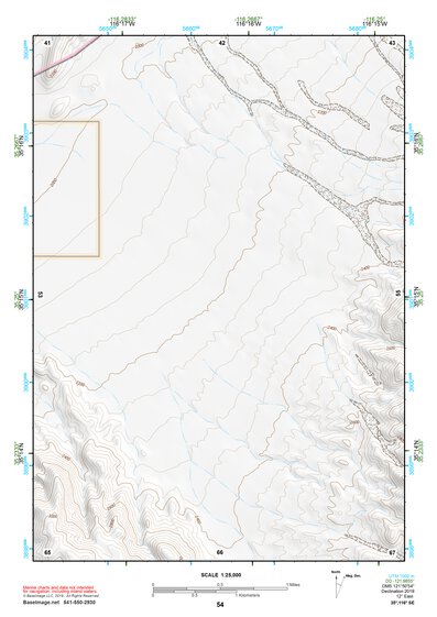 35116SE Page 54 Soda Mountains Topo Preview 1