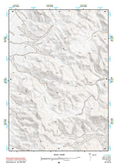 35116SE Page 55 Soda Mountains Topo Preview 1