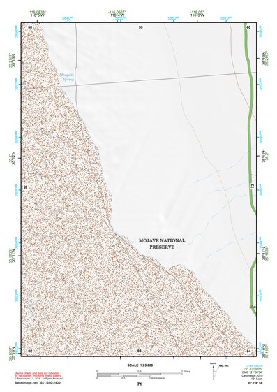 35116SE Page 71 Soda Mountains Topo Preview 1