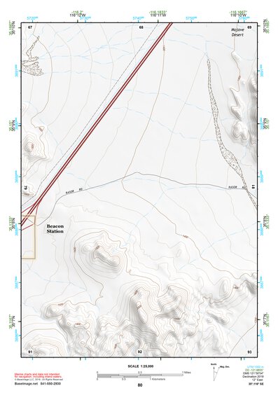 35116SE Page 80 Soda Mountains Topo Preview 1