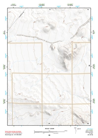 35116SE Page 85 Soda Mountains Topo Preview 1