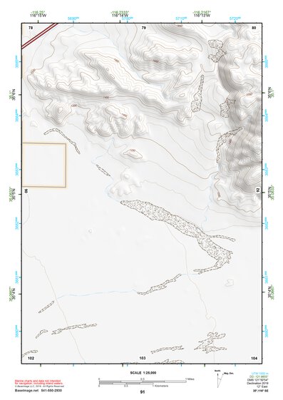 35116SE Page 91 Soda Mountains Topo Preview 1
