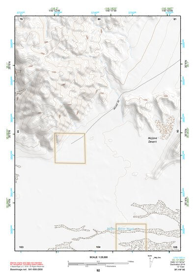 35116SE Page 92 Soda Mountains Topo Preview 1