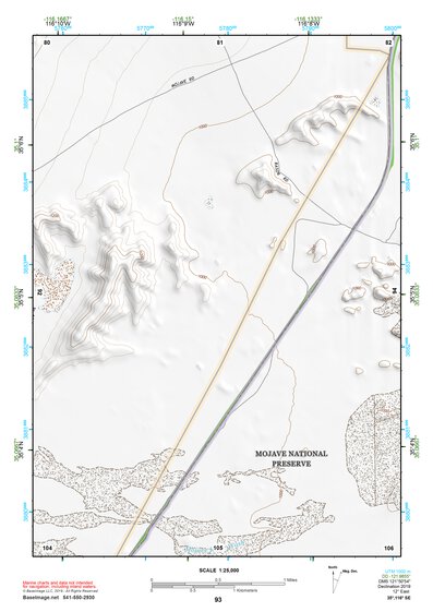35116SE Page 93 Soda Mountains Topo Preview 1