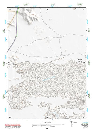 35116SE Page 94 Soda Mountains Topo Preview 1