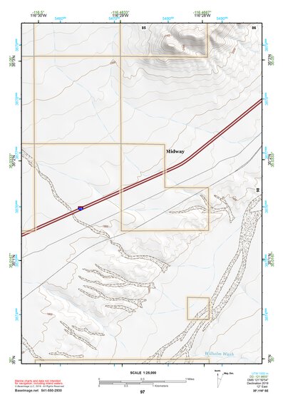 35116SE Page 97 Soda Mountains Topo Preview 1