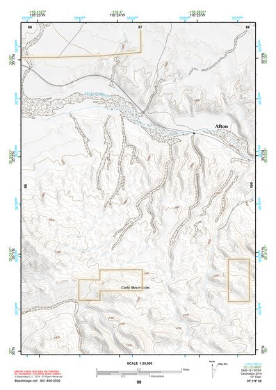 35116SE Page 99 Soda Mountains Topo Preview 1