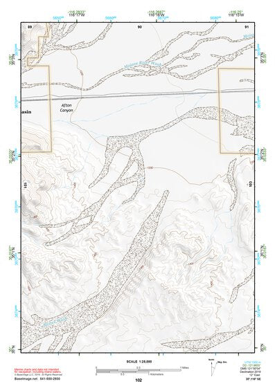 35116SE Page 102 Soda Mountains Topo Preview 1