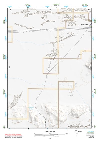 35116SE Page 104 Soda Mountains Topo Preview 1